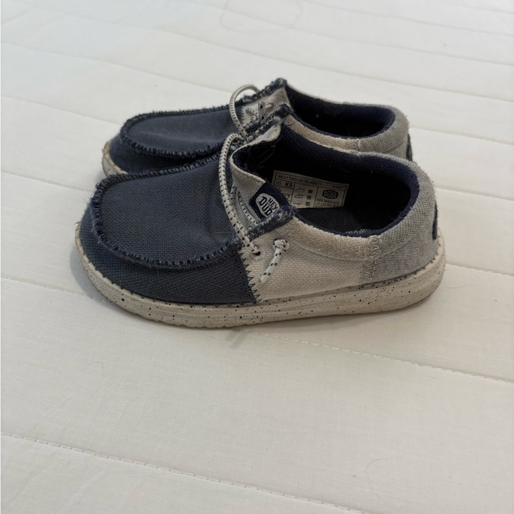 Wally Toddler Navy and Gray